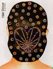 Hair Accessory Body Sticker Bridal Wedding Dresses Indian Ornament