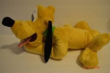 Walt Disney World PLUTO Stuffed Plush Animal Dog 19" Authentic