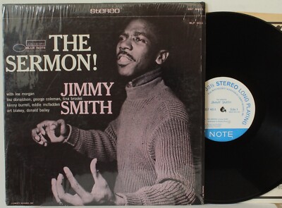 洋楽 JIMMY SMITH THE SERMON! BLUE NOTE 4011 JIMMY SMITH The Sermon LP (Blue Note 4011, Liberty RVG) VG+