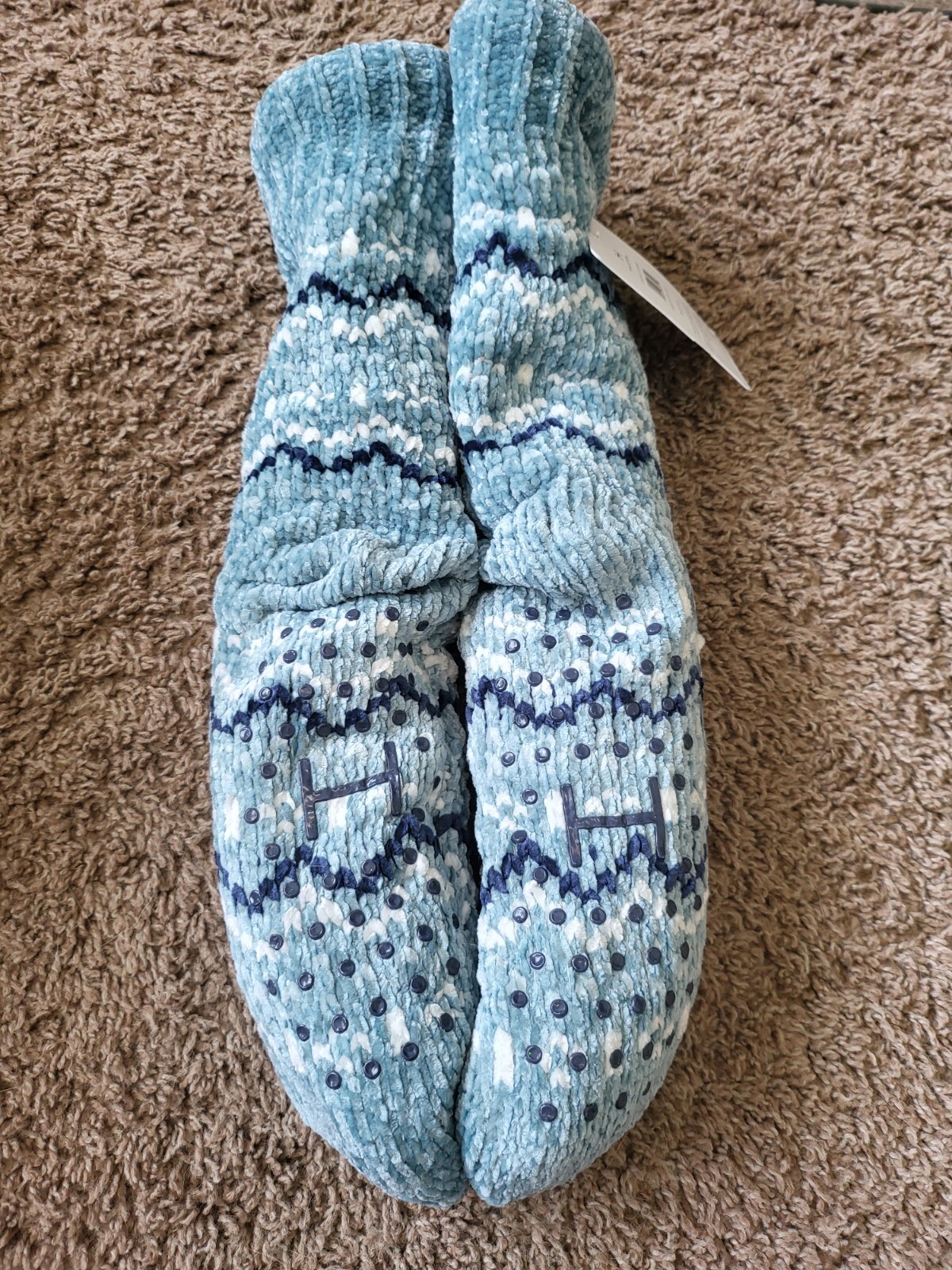 SAOLA Halston Calzini Caldi Lounge con Suola Antiscivolo Taglia Scarpa Donna 4 10