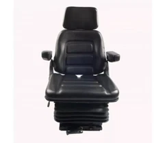 NEW SUSPENSION SEAT WITH ARMREST FITS EXCAVATOR FORKLIFT DOZER LOADER TRACTOR