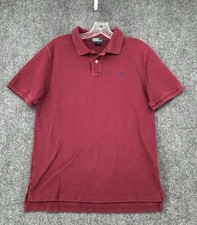 Polo By Ralph Lauren YOUTH Burgundy Short Sleeve Polo Shirt Pony Logo
