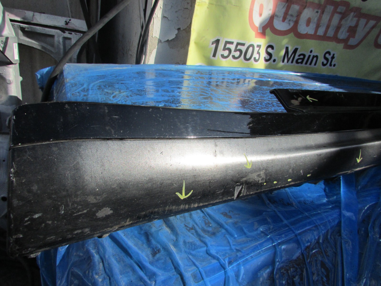 2013-2016 MASERATI QUATTROPORTE DRIVERS  LEFT SIDE LOWER ROCKER MOLDING OEM