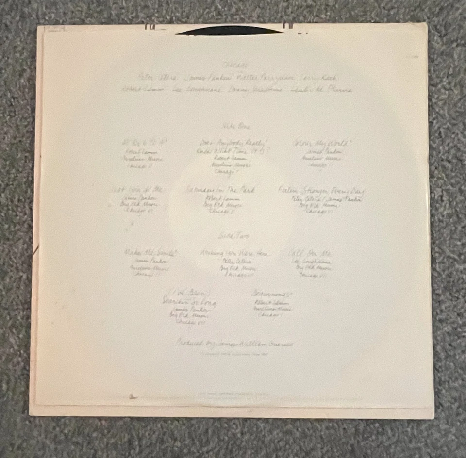 CHICAGO IX Chicago's Greatest Hits Vinyl Record Album LP 1975 !! Peter Cetera - Image 3 of 4