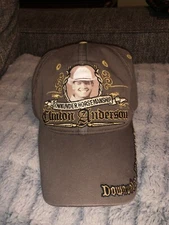 RARE NWT Clinton Anderson Downunder Horsemanship Stitched Embroidered Adjust Cap