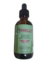Mielle Rosemary Mint Scalp & Hair Strengthening Growth Oil 2oz Biotin Split End