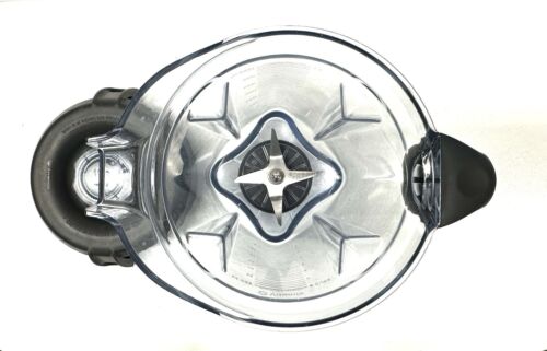 Vitamix 5300 VM0102D frullatore nero argento 64 oz contenitore coperchio manomissione testato USA - Foto 5 di 11
