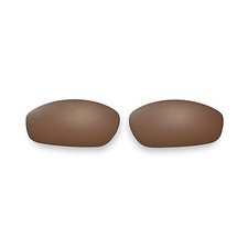 Walleva Brown Polarized Replacement Lenses for Oakley Blender OO4059 Glasses