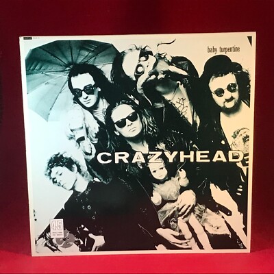 CRAZYHEAD Baby Turpentine 1987 UK 4-track 12'' vinyl EP That Sinking Feeling