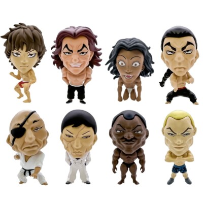 Baki Hanma Sofvi Figure set 16d trading figure collection Japan limited New