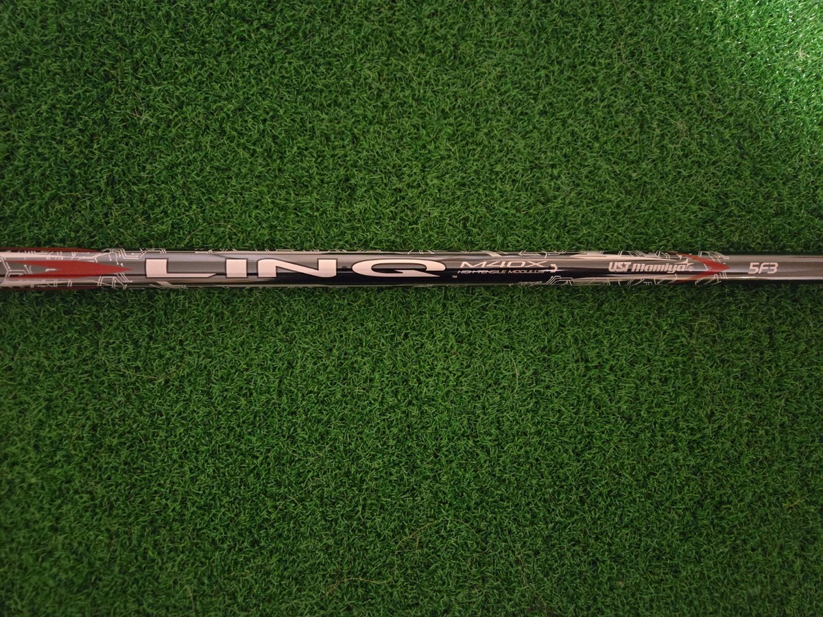 UST Mamiya LinQ M40X RED 5F3 FAIRWAY WOOD SHAFT REGULAR FLEX Cobra