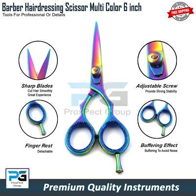 PROXPECT GROUP® Professional Hairdressing Scissors Barber Salon Hair Cutting Shears Titanium