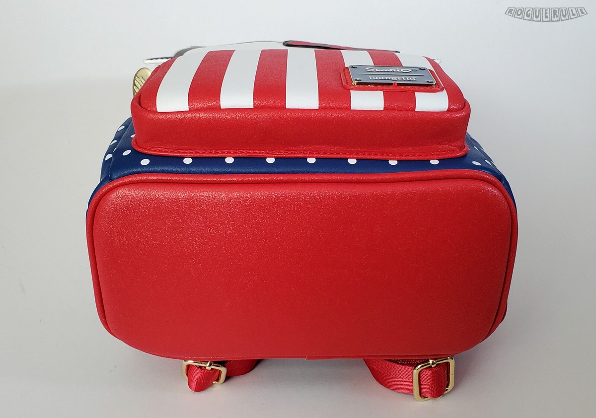 Hello Kitty Patriotic Loungefly Mini Backpack - Red White Blue Delight ?Loungefly Hello Kitty Americana / Patriotic Mini Backpack  main image 3