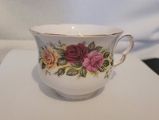 Bone China Royal Vale Ridgeway Pottery Floral Cup
