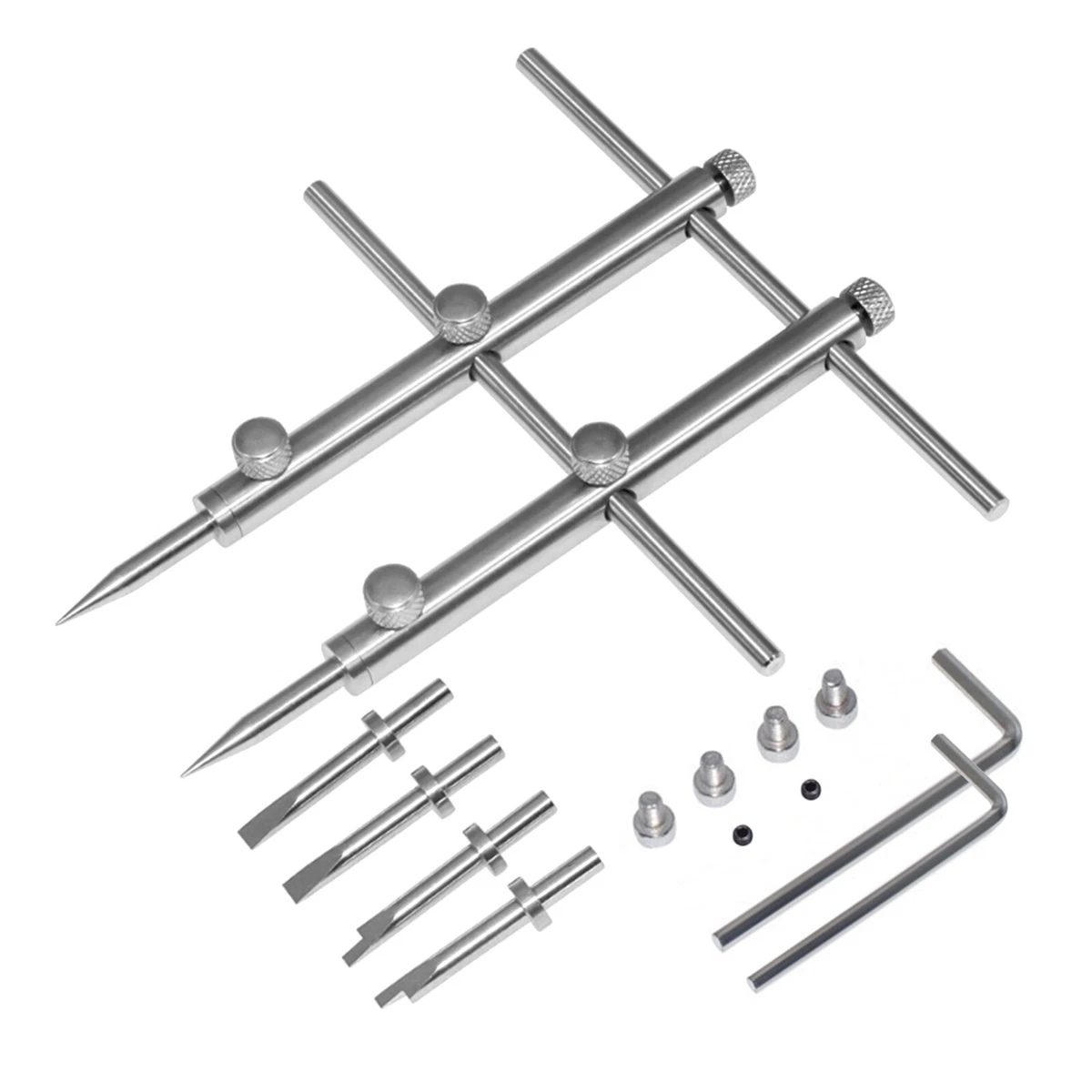 DEWIN Lensspanner – Roestvrijstalen Reparatiesleutel Voor DSLR-cameralenzen, Max. Opening 110 Mm
