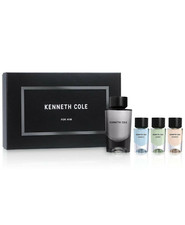 Kenneth Cole 4 Pc Gift Set Eau de Toilette EDT For Men 3.4 oz