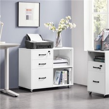 File Cabinet Mobile Letter Size File Organization Unit Lateral File Cabinet