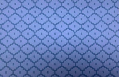 Wallpaper Thibaut MAYA Ikat Navy Designer Wall Covering Nine Yards 60 Square Ft.
