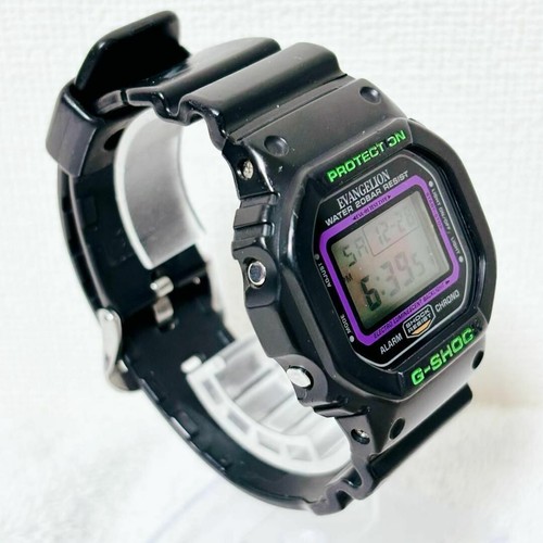 G-SHOCK Evangelion collaboration DW-5600VT Unit 01 watch 2501R* - Picture 3 of 10