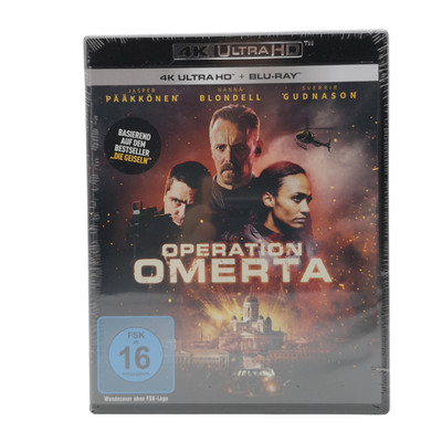 Operation Omerta - 4K Ultra HD + Blu-ray 2 Disc Version - NEU & OVP