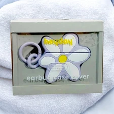 Heyday Earbud Case Cover Fits Apple AirPods Generation 1 & 2 Flower Design