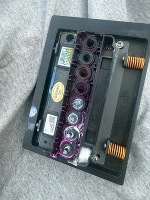 Epson DX5 UV Printhead Pulled From APEX UV4060 Flatbed Printer Untested