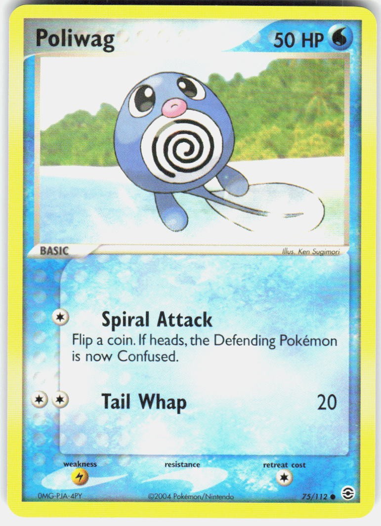 Poliwag 75/112 FireRed & LeafGreen Pokemon
