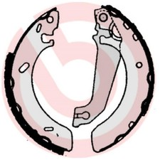 Brembo Bremsbackensatz hinten S24520 6050944 6500944 76HB14401DA | 22466241