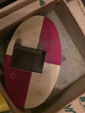 Antique/Vintage Post Chicago  SURVEYOR TARGET Oval Survey Marker