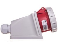 Feststeckdose 16A 5P 400V Rot IP67 1152-6P