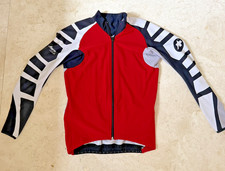 ASSOS RXQ60 iJ.tiBuru.4 Insulator Jacket-Red White- XL- For Fall Season