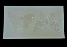 Handmade Dual Crystal Butterfly Mold For Resin