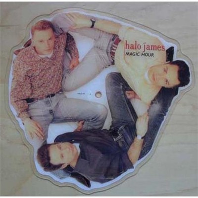 HALO JAMES MAGIC HOUR SHAPED PIC DISC 1990 UK