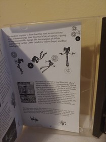 NIGHTS. 1996. Sega Saturn. used. long clear case w/ crack. manual NO...