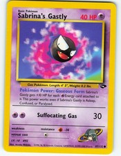 Sabrina's Gastly - 97/132 Gym Challenge - Pokémon TCG - 2000 on eBay