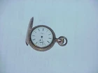 Vintage Elgin Hunting Case Wind Up Womens Pocket Watch That Needs Repair