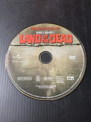 Lands Of The Dead Unrated Directors Cut DVD Disc Only Combined shipping