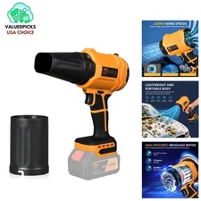 Cordless Handheld Leaf Blower – Ultra-Lightweight, 120 MPH, Portable Car Dryer