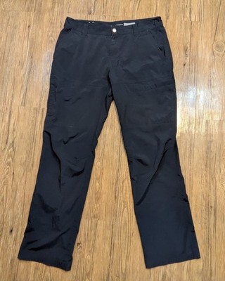 Columbia Pants Mens 34x32 Black Omni Shade Sun Protection B65. Good Condition.