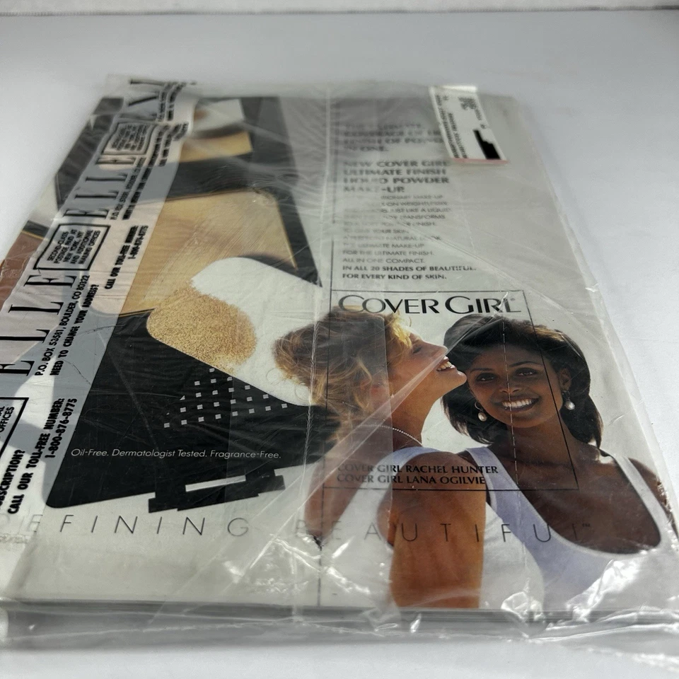 Vintage Elle Magazine June 1993 - *NEW SEALED* - Manon von Gerkan Cover Foto 4 de 4