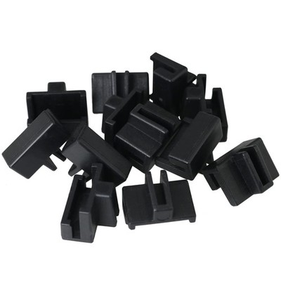 YHXiXi 12PCS File Cabinet Rails Hanging Rail Clips Specialty Black
