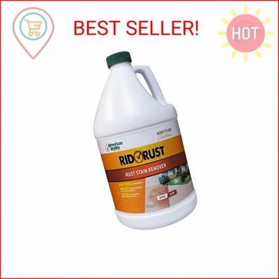 American Hydro Systems 2662 Rid O' Rust Liquid Rust Stain Remover, 1 Gallon