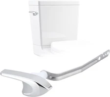 Toilet Handle Replacement Trip Lever Compatible with Kohler 87115-CP Chrome 