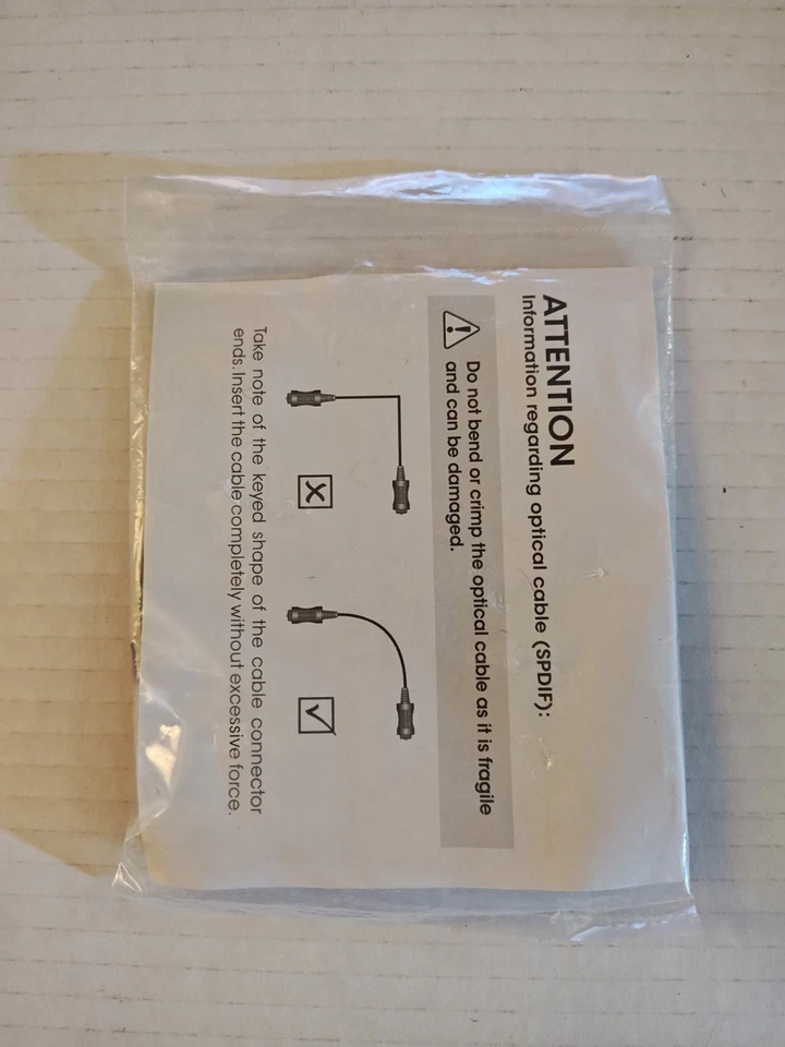 Digital Optical Cable 3FT New In Package - Image 2 of 2