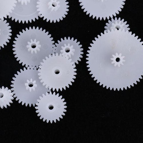 Build Your Own For Toy Robot and Motor Models with 19Pcs Plastic Gears Set - Picture 3 of 8