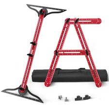 Stair Tread Template Tool – Stair Tread Gauge, Hidden Screw Slide Rail Stair ...