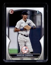 Marcos Cabrera 2023 Bowman #BP-46 New York Yankees ROOKIE 1st QTY