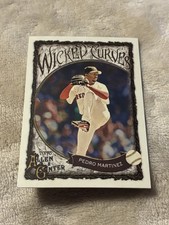 2025 Topps Allen & Ginter Wicked Curves #WC12 Pedro Martinez Red Sox MLB HOF '15