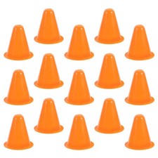 15 Pcs Verkehrsleitkegel Mini-verkehrskegel Sporttrainingsh&uuml;tchen Agility-Kegel