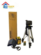 ASOBRIS Green-Beam Self-Leveling Cross Line Laser X6-B2 W/ Tripod IP54 Laser
